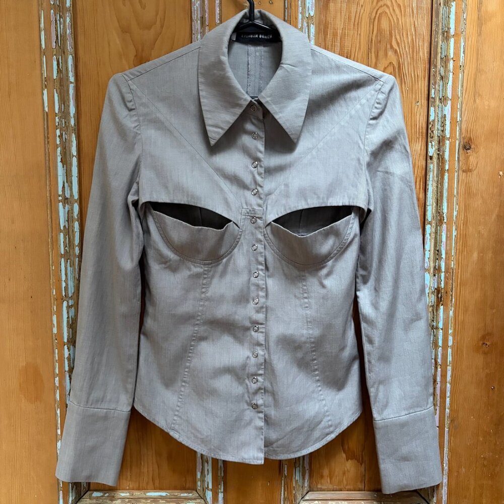 Kathryn Bowen Grey Button down